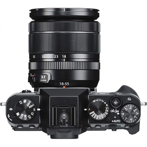 후지필름 Fujifilm X-T30 Mirrorless Digital Camera w/XF18-55mm F2.8-4.0 R LM OIS Lens - Black