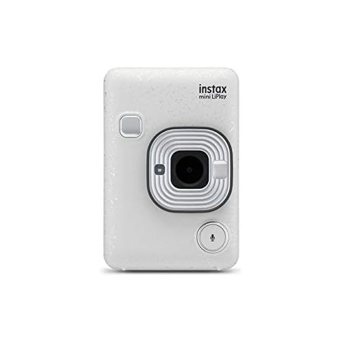 후지필름 Fujifilm Instax Mini LiPlay Hybrid Stone White Instant Camera inc 20 Shots