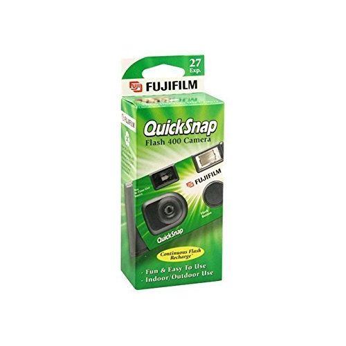 후지필름 Fujifilm QuickSnap Flash 400 Disposable 35mm Camera 27 exposures (Pack of 4)