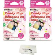 Fujifilm Instax Mini 8 Instant Film 2-Pack (20 Sheets) Candy Pop