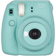 Fujifilm Instax Mini 8+ (Mint) Instant Film Camera + Self Shot Mirror for Selfie Use - International Version (No Warranty)