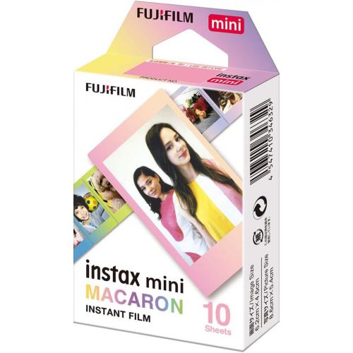 후지필름 Fujifilm Instax Mini Macaron Instant Film (10 Exposures) + Fujifilm Instax Mini Pink Lemonade Instant Film (10 Exposures)