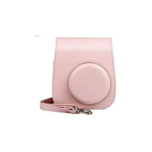 후지필름 Fujifilm Instax Mini 11 Blush Pink Instant Camera Plus Case, Photo Album and Fujifilm Character 10 Films (Black)