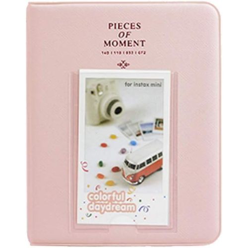 후지필름 Fujifilm Instax Mini 11 Blush Pink Instant Camera Plus Case, Photo Album and Fujifilm Character 10 Films (Black)