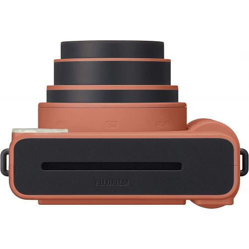 후지필름 Fujifilm Instax Square SQ1 Terracotta Orange Instant Camera + Fuji Instax Square Instant Film + Accessory Bundle