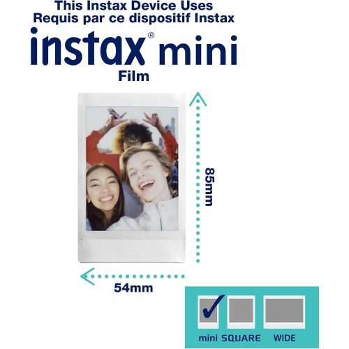 후지필름 Fujifilm Instax Mini Liplay Hybrid Instant Camera - Stone White