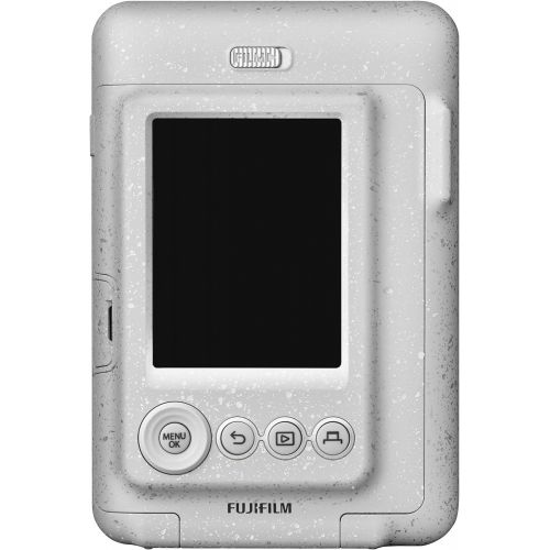 후지필름 Fujifilm Instax Mini Liplay Hybrid Instant Camera - Stone White