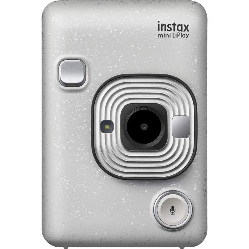 후지필름 Fujifilm Instax Mini Liplay Hybrid Instant Camera - Stone White