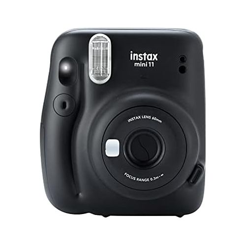 후지필름 Fujifilm Instax Mini 11 Instant Camera with Case, Album and More Accessory Kit (Charcoal Grey)