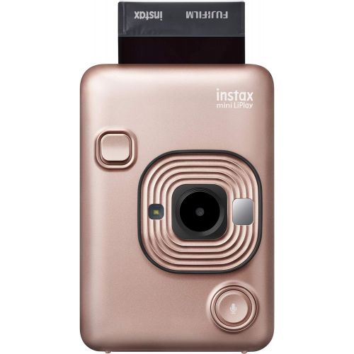 후지필름 Fujifilm Instax Mini Liplay Hybrid Instant Camera - Blush Gold