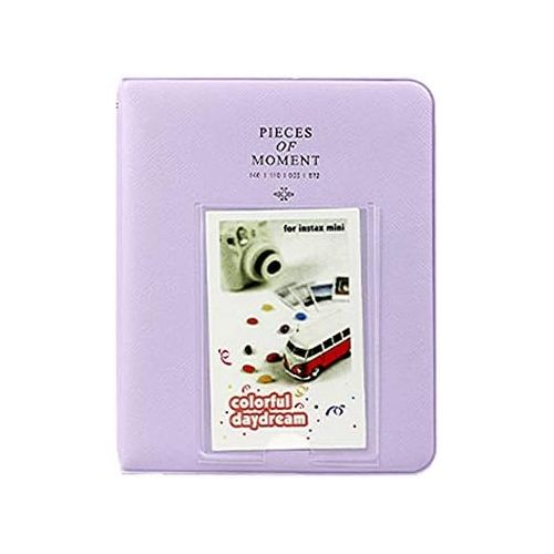 후지필름 Fujifilm Instax Mini 11 Lilac Purple Instant Camera Plus Case, Photo Album and Fujifilm Character 10 Films (Rainbow)