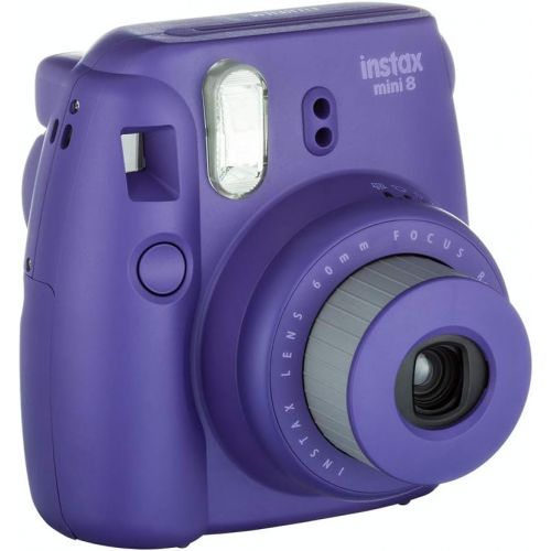 후지필름 Fujifilm Instax Mini 8 Instant Film Camera (Grape) (Discontinued by Manufacturer)