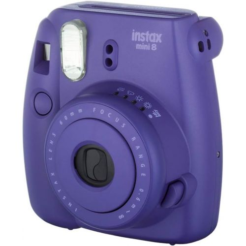 후지필름 Fujifilm Instax Mini 8 Instant Film Camera (Grape) (Discontinued by Manufacturer)