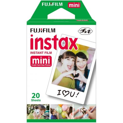 후지필름 Fujifilm Instax Mini 11 Sky Blue Instant Camera with Twin Pack Instant Film, Ritz Gear Frame Stickers and Ritz Gear Hanging Frames