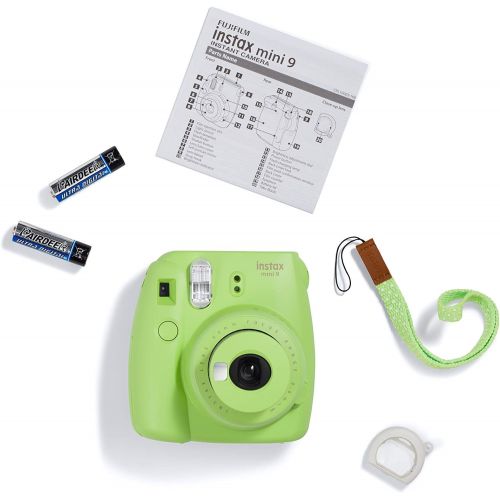 후지필름 Fujifilm Instax Mini 9 Instant Camera, Lime Green