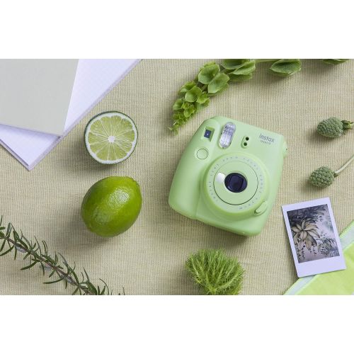 후지필름 Fujifilm Instax Mini 9 Instant Camera, Lime Green