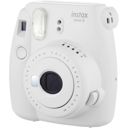 후지필름 Fujifilm Instax Mini 9 Instant Camera, Smokey White