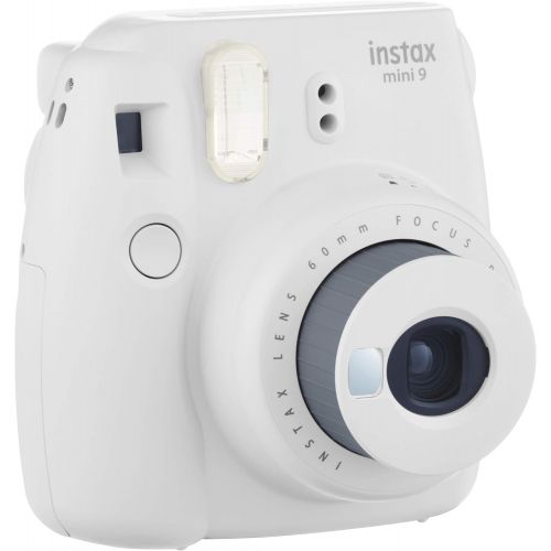 후지필름 Fujifilm Instax Mini 9 Instant Camera, Smokey White