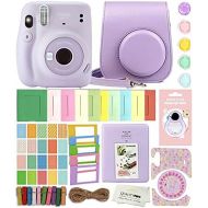 Fujifilm Instax Mini 11 Instant Camera with Case, Album and More Accessory Kit (Lilac Purple)