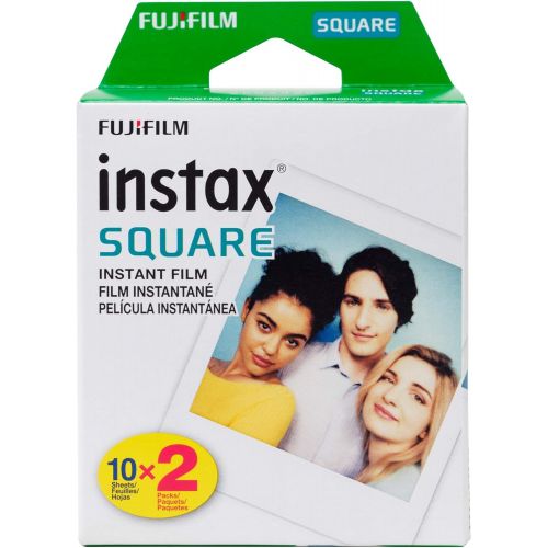 후지필름 Fujifilm Instax Square Twin Pack Film - 20 Exposures