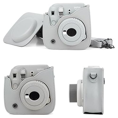 후지필름 Fujifilm Instax Mini 9 Instant Camera + Fujifilm Instax Mini Film (40 Sheets) Bundle with Deals Number One Accessories Including Carrying Case, Color Filters, Kids Photo Album + Mo
