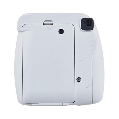 후지필름 Fujifilm instax Mini 9 Instant Camera (Smokey White) and instax Film Twin Pack (20 Exposures) Bundle