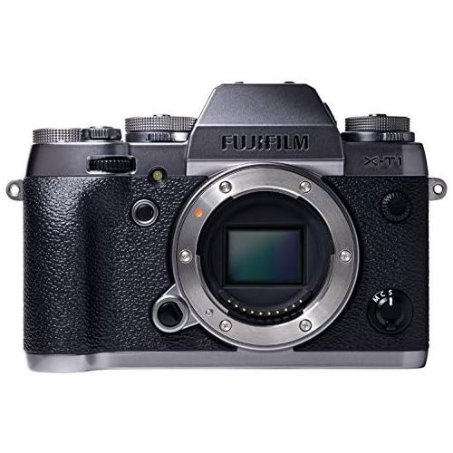 후지필름 Fujifilm X-T1 Mirrorless Digital Camera (Graphite Silver Body Only) - International Version (No Warranty)