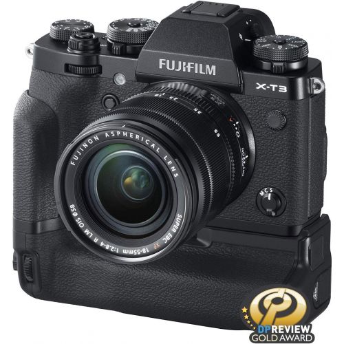 후지필름 Fujifilm X-T3 Mirrorless Digital Camera w/XF18-55mm Lens Kit - Black