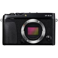 Fujifilm X-E3 Mirrorless Digital Camera, Black (Body Only)