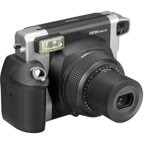 후지필름 Fujifilm Instax Wide 300 Instant Film Camera + instax Wide Instant Film, 20 Sheets + Extra Accessories