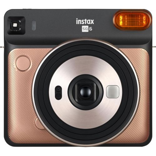후지필름 [아마존베스트]Fujifilm Instax Square SQ6 - Instant Film Camera - Blush Gold