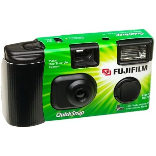 후지필름 [아마존베스트]Fujifilm Fuji 35mm QuickSnap Single Use Camera, 400 ASA (FUJ7033661) Category: Single Use Cameras (Discontinued by Manufacturer), 10 Count