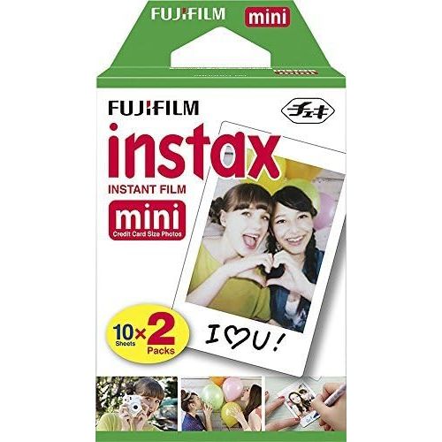 후지필름 [아마존베스트]Fujifilm INSTAX Mini Instant Film 2 Pack = 20 Sheets (White) for Fujifilm Mini 8 & Mini 9 Cameras, Model:4332059078