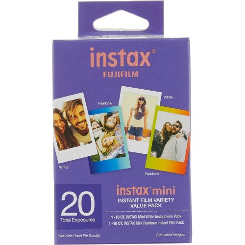 후지필름 [아마존베스트]Fujifilm Instax Mini Variety Film Value Pack 20 Count