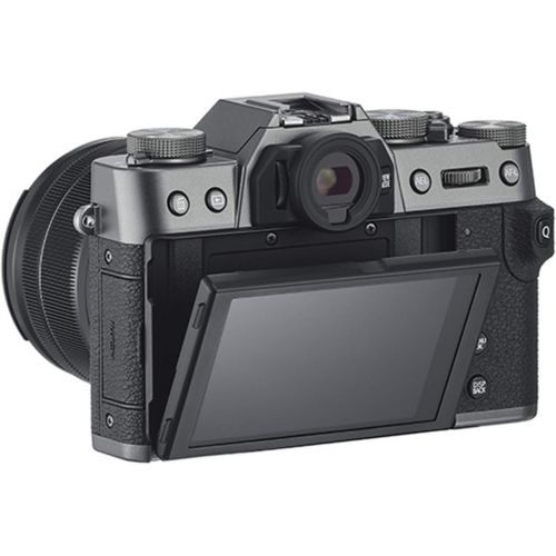 후지필름 [아마존베스트]Fujifilm X-T30 Mirrorless Digital Camera w/XC15-45mm F/3.5-5.6 OIS PZ Lens, Charcoal Silver