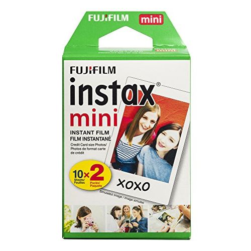 후지필름 [무료배송]Fujifilm Instax Mini Instant Film Twin Pack (White)