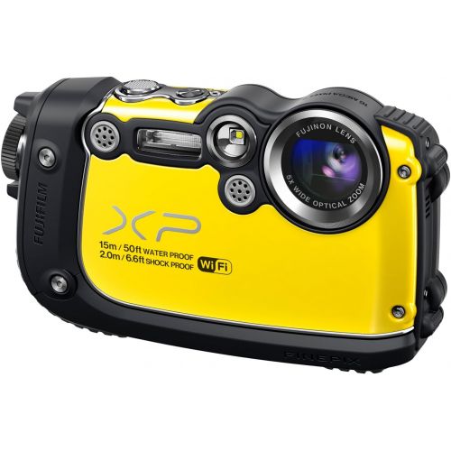 후지필름 Fujifilm FinePix XP200 Blue 16MP Waterproof Digital Camera with 3-Inch LCD (Blue)