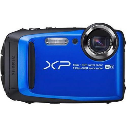 후지필름 Fujifilm FinePix XP95 Waterproof Digital Camera, Blue
