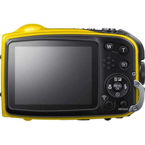 후지필름 Fujifilm FinePix XP80 Waterproof Digital Camera with 2.7-Inch LCD (Yellow)
