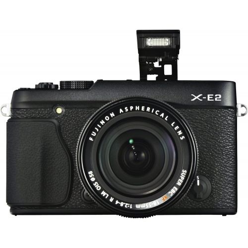 후지필름 Fujifilm X-E2 16.3 MP Mirrorless Digital Camera with 3.0-Inch LCD and 18-55mm Lens (Black)