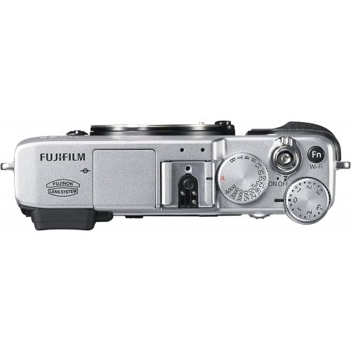 후지필름 Fujifilm X-E2 Compact System Digital Camera Kit 16MP with 3.0-Inch LCD - Body Only (Silver)