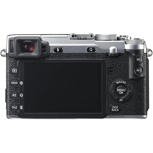 후지필름 Fujifilm X-E2 Compact System Digital Camera Kit 16MP with 3.0-Inch LCD - Body Only (Silver)