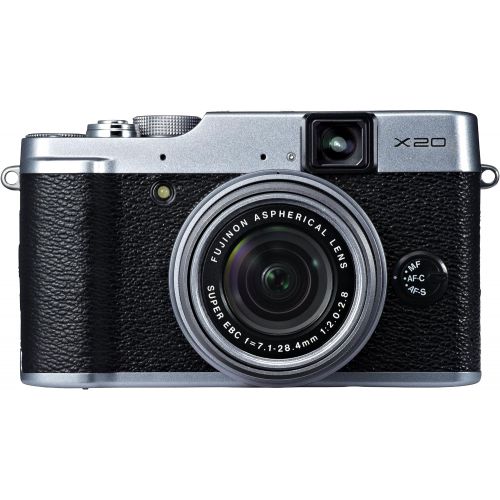 후지필름 Fujifilm X20 12 MP Digital Camera with 2.8-Inch LCD (Silver)