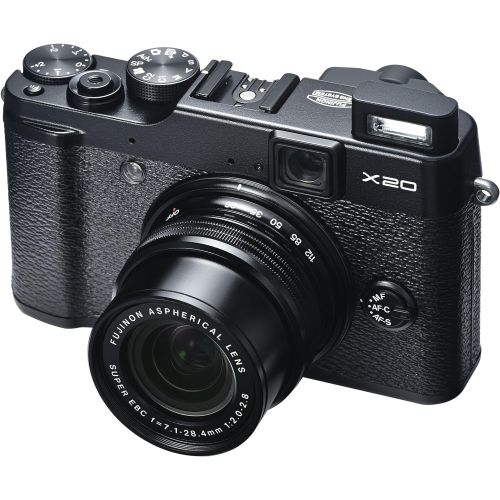 후지필름 Fujifilm X20 12 MP Digital Camera with 2.8-Inch LCD (Silver)