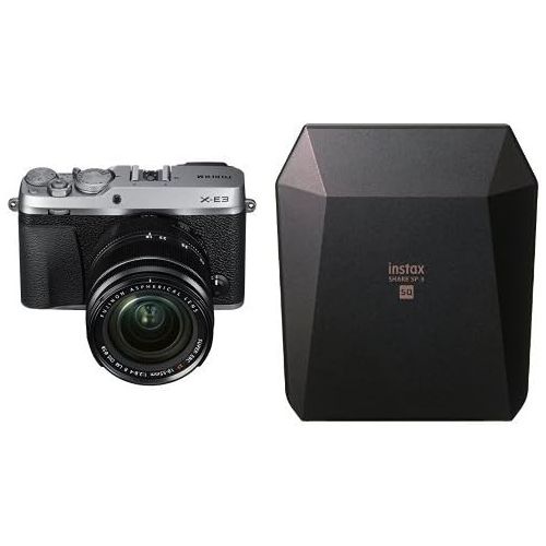 후지필름 Fujifilm X-E3 Mirrorless Digital Camera wXF23mmF2 R WR Kit - Silver