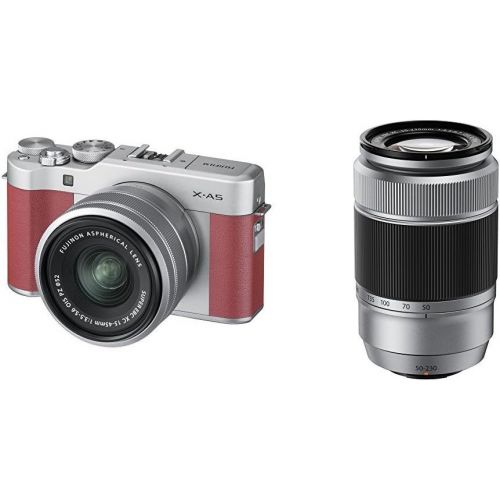 후지필름 Fujifilm X-A5 Mirrorless Digital Camera wXC15-45mmF3.5-5.6 OIS PZ Lens - Pink