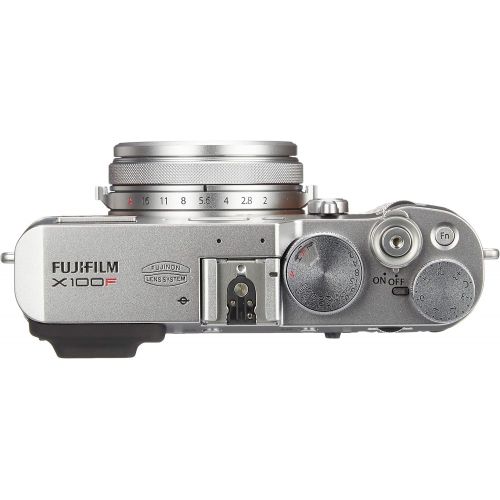 후지필름 Fujifilm X100F 24.3 MP APS-C Digital Camera-Silver