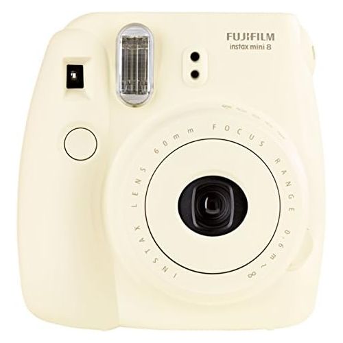 후지필름 Fujifilm FujiFilm Instax Mini 8 with Strap and Batteries (White)