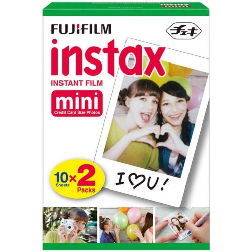 후지필름 Fujifilm Instax Mini 9 (Smokey White) wInstax Mini Film (20 Sheets)