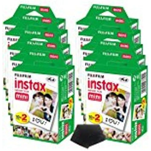 후지필름 Fujifilm Instax Mini Instant Film (20 Twin Packs, 400 Total Pictures) for Instax Cameras
